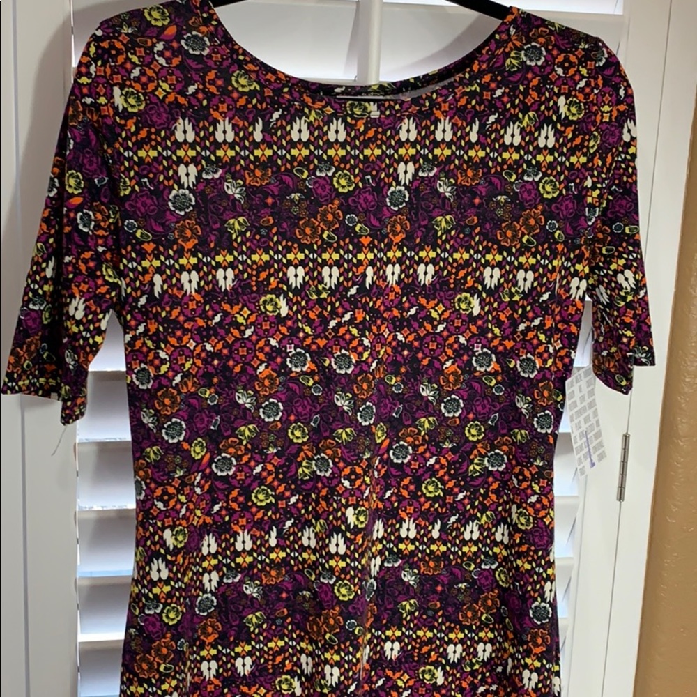 LuLaRoe Julia Dress L